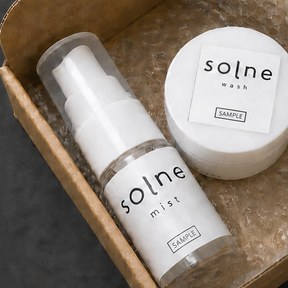 solne wash 10gとsolne mist 10mLの先行体験セット